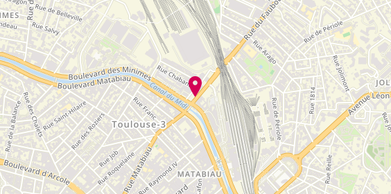 Plan de M.G.H, 9 Avenue Lyon, Ter, 31500 Toulouse