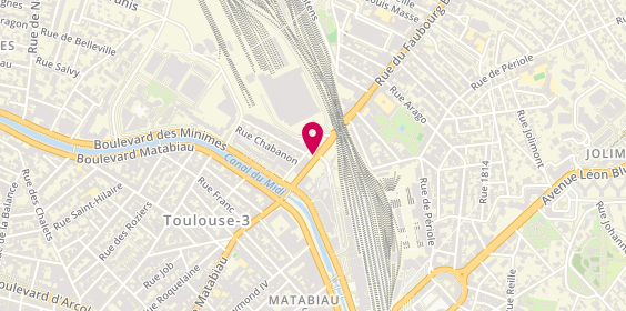 Plan de Tout Bat Design, 9 Ter Avenue de Lyon, 31500 Toulouse