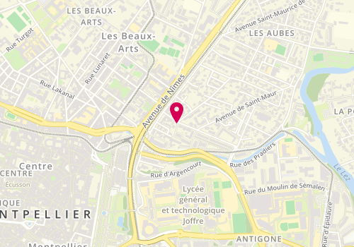 Plan de Regionale de Batiment, Résidence Clair Matin Lotissement 162 163
200 Avenue de Saint Maur, 34000 Montpellier