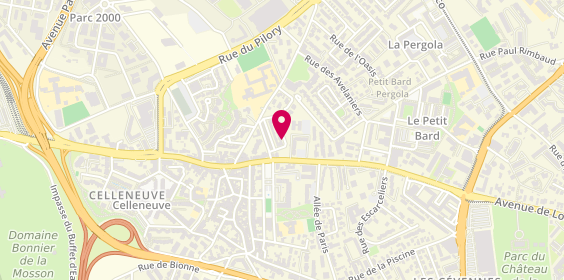 Plan de JOUI Hamid, 1 Rue Charles Borromée, 34080 Montpellier