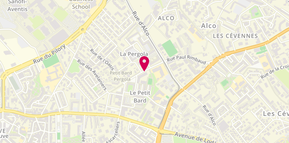 Plan de Ait Abbad Abderrahman, 1041 Rue Paul Rimbaud, 34080 Montpellier