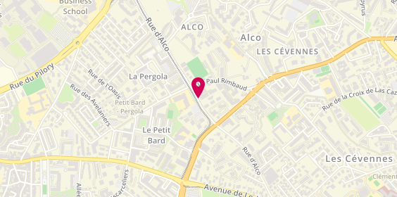 Plan de IBANEZ José, Esc A le Miradou 287 Alco, 34080 Montpellier