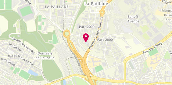 Plan de Mjn 34, 41 Rue Yves Montand, 34000 Montpellier