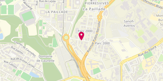 Plan de Ase Construction, 83 Rue Yves Montand, 34080 Montpellier
