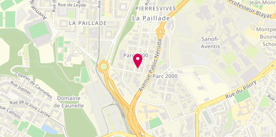 Plan de Hérault du Bâtiment, 11 Rue Claude François, 34080 Montpellier