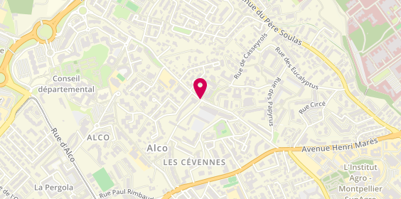 Plan de Abass Constructions, Les Cevennes N 5
949 Avenue du Professeur Louis Ravaz, 34080 Montpellier
