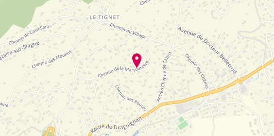 Plan de Abc Renov, 261 Chemin de la Martourette, 06530 Le Tignet