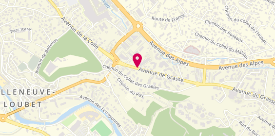 Plan de TROUDI Sadok, 81 Avenue de Grasse, 06800 Cagnes-sur-Mer
