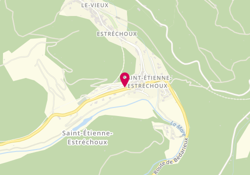Plan de Alain Ségui - Maçonnerie Générale, 12 Route de Saint-Gervais Sur Mare, 34260 Saint-Étienne-Estréchoux