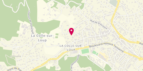 Plan de Socam, 34 Rue Georges Clémenceau, 06480 La Colle-sur-Loup