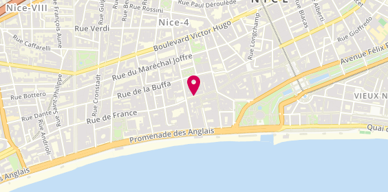 Plan de CHIPERI Ion, Chez Marco Zorina
12 Rue de France, 06000 Nice