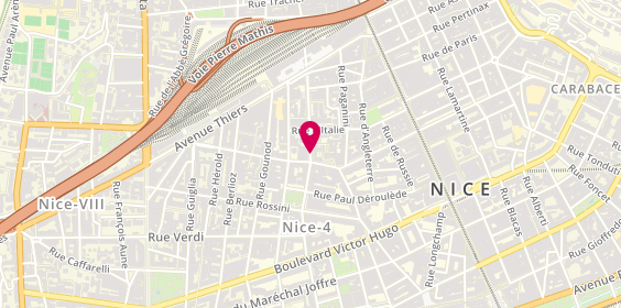 Plan de Ma9Onnerie du Sud, 6 Avenue Durante, Bis, 06000 Nice