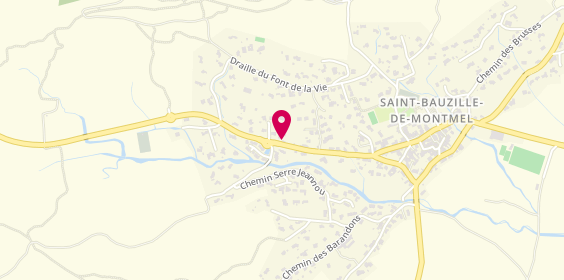 Plan de Almuneau Construction, 32 Route de Braveille, 34160 Saint-Bauzille-de-Montmel