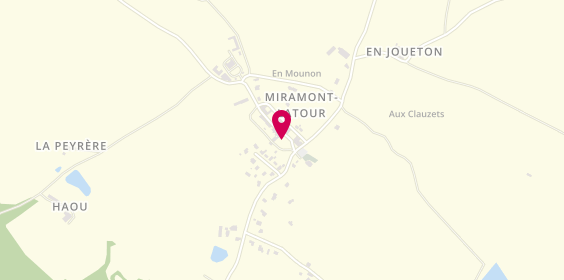 Plan de COURNET Patrick, Le Village, 32390 Miramont-Latour