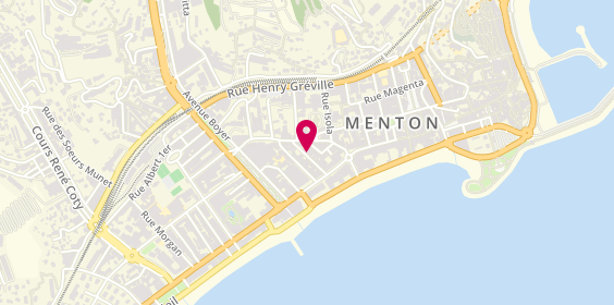 Plan de Menton Plomberie, 14 Bis Rue Ardoïno, 06500 Menton