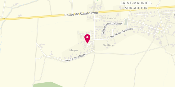 Plan de Da Costa Nelson, 3 Bis lotissement Dabescat, 40270 Saint-Maurice-sur-Adour