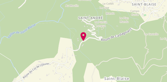 Plan de Entreprise Municchi Serge, 1282 Route Castagniers, 06670 Saint-Blaise