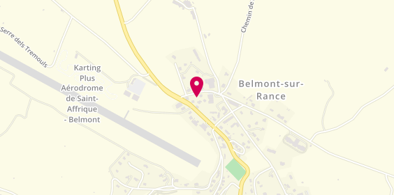 Plan de Blayac Entreprise de Maçonnerie, Lotissement Clapeyrol, 12370 Belmont-sur-Rance