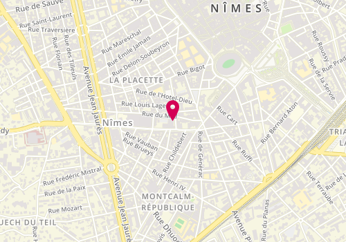 Plan de VINCENT Maxence, 16 Rue Dagobert, 30900 Nîmes