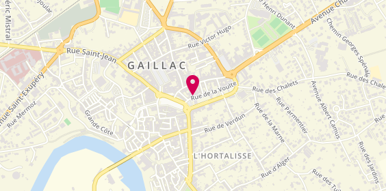 Plan de COLLINS Paul, 15 Rue de la Voulte, 81600 Gaillac