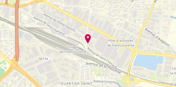 Plan de Benedetti - Traitement des Façades - Isolation Thermique, Ravalement, Zone Industrielle Fontcouverte avenue de Saint-Chamand, 84031 Avignon