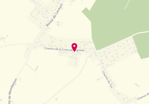 Plan de Polato Lionel, 492 D Chemin de la Croix de L&#039;Agneau, 82290 Lacourt-Saint-Pierre