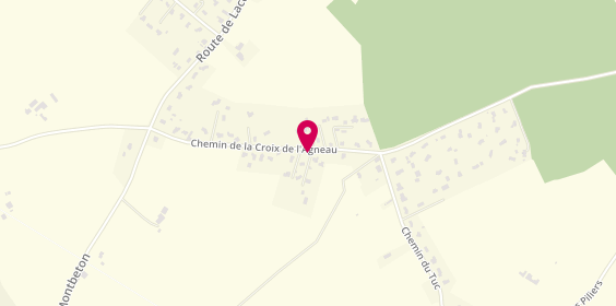 Plan de CAZEAUX Stéphan, 512 chemin de la Croix de l'Agneau, 82290 Lacourt-Saint-Pierre