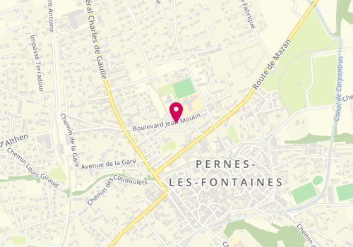 Plan de Pierre Petit, 136 Chemin de Preville, 84210 Pernes-les-Fontaines
