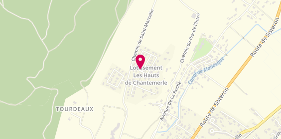 Plan de A.R.C, 13 Lotissement Hts de Chantemerle, 04310 Peyruis