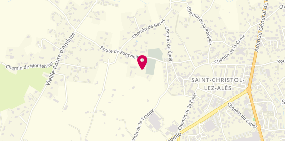 Plan de ANDRE Julien, 401 Route de Fontvieille, 30380 Saint-Christol-Lès-Alès