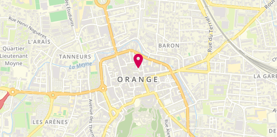 Plan de JDK Multi-Services, 1 Place du Cloître, 84100 Orange