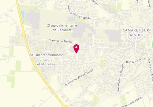 Plan de ERDOGAN Ahmet, Quartier Jonquier Morelles, 84850 Camaret-sur-Aigues