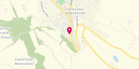 Plan de Charpente Couverture Traditionnelle Gard, Zone Artisanale. De Peyrette, 46170 Castelnau-Montratier