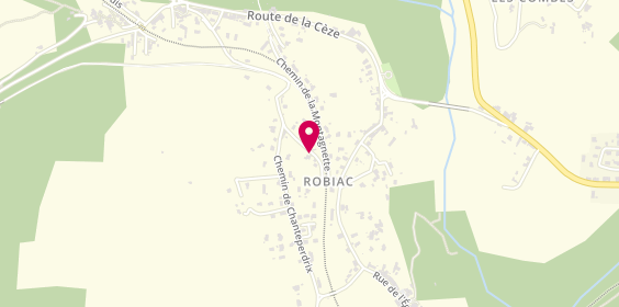 Plan de A.B.B, Mais Carré Route Rochessadoule, 30160 Robiac-Rochessadoule