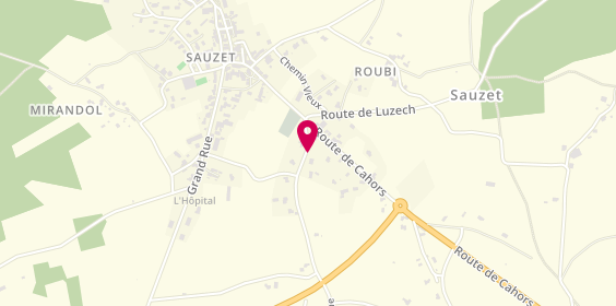 Plan de 2R2P, 286 Bis Route de la Seoune, 46140 Sauzet