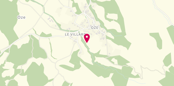 Plan de GIS Maçonnerie, 158 Impasse Beau Chêne
Le Village, 05400 Oze