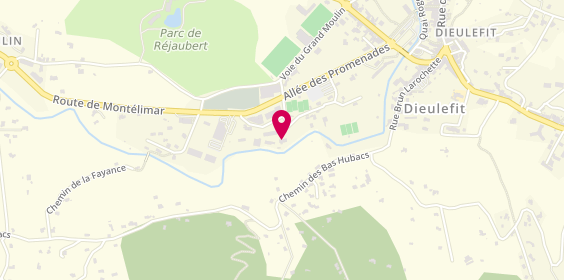 Plan de F.M Bat, 185 Route de Montélimar Qt
Notre Dame de la Calle, 26220 Dieulefit
