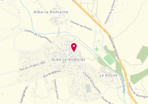 Plan de Payet-Descombes Nils, 2 Rue du Four, 07400 Alba-la-Romaine