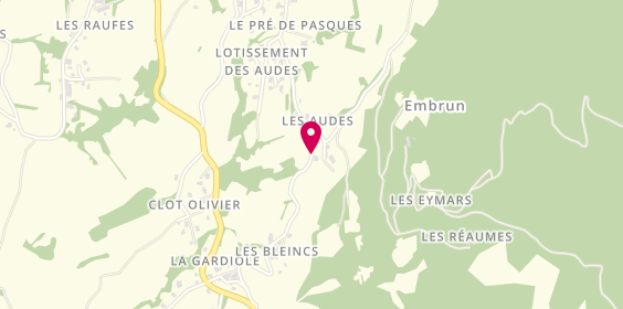 Plan de Lagier et Roche, Les Audes, 05200 Saint-André-d'Embrun