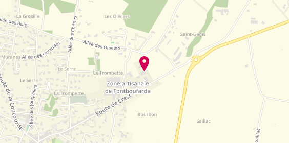 Plan de Bat Aubert, 110 Zone Artisanale de Fontboufarde, 26740 Sauzet