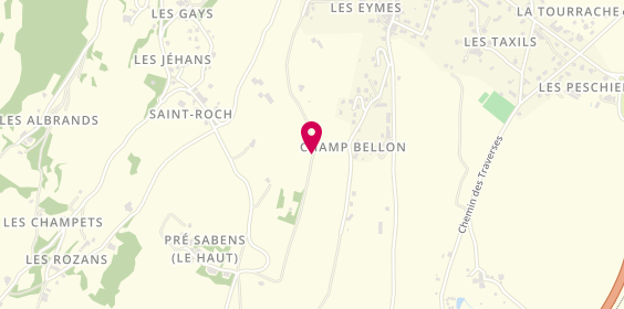 Plan de Barral Batiment, Champ Bellon, 05380 Chateauroux