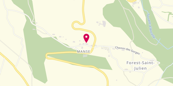 Plan de Manse Construction, Coutéou, 05260 Forest-Saint-Julien