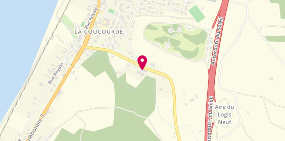 Plan de ASTIC Gabriel, Derbieres 6 Route Sauzet, 26740 La Coucourde