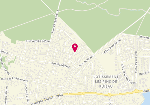 Plan de Piscines de l'Estey, 21 Rue de la Foret des Boiens, 33380 Biganos