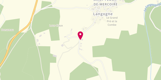 Plan de Maisons et Jardins Gaillard, Village, 48300 Saint-Flour-de-Mercoire