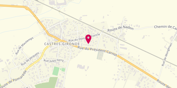Plan de Aqmaçonnerie, 8 Lotissement
Clos de Nadon, 33640 Castres-Gironde