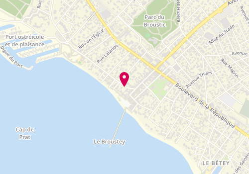 Plan de Getra, 5 Boulevard de la Plage, 33510 Andernos-les-Bains