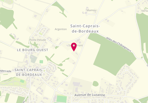 Plan de Eurobati Aquitaine, 13 Bis Avenue du General de Gaulle, 33360 Quinsac