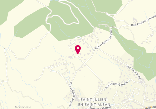Plan de Espace Vert CHARRA Patrick, L'Arbre, 07000 Saint-Julien-en-Saint-Alban