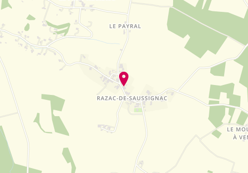 Plan de Mechaussier Romuald, Lieu-Dit Bourg, 24240 Razac-de-Saussignac